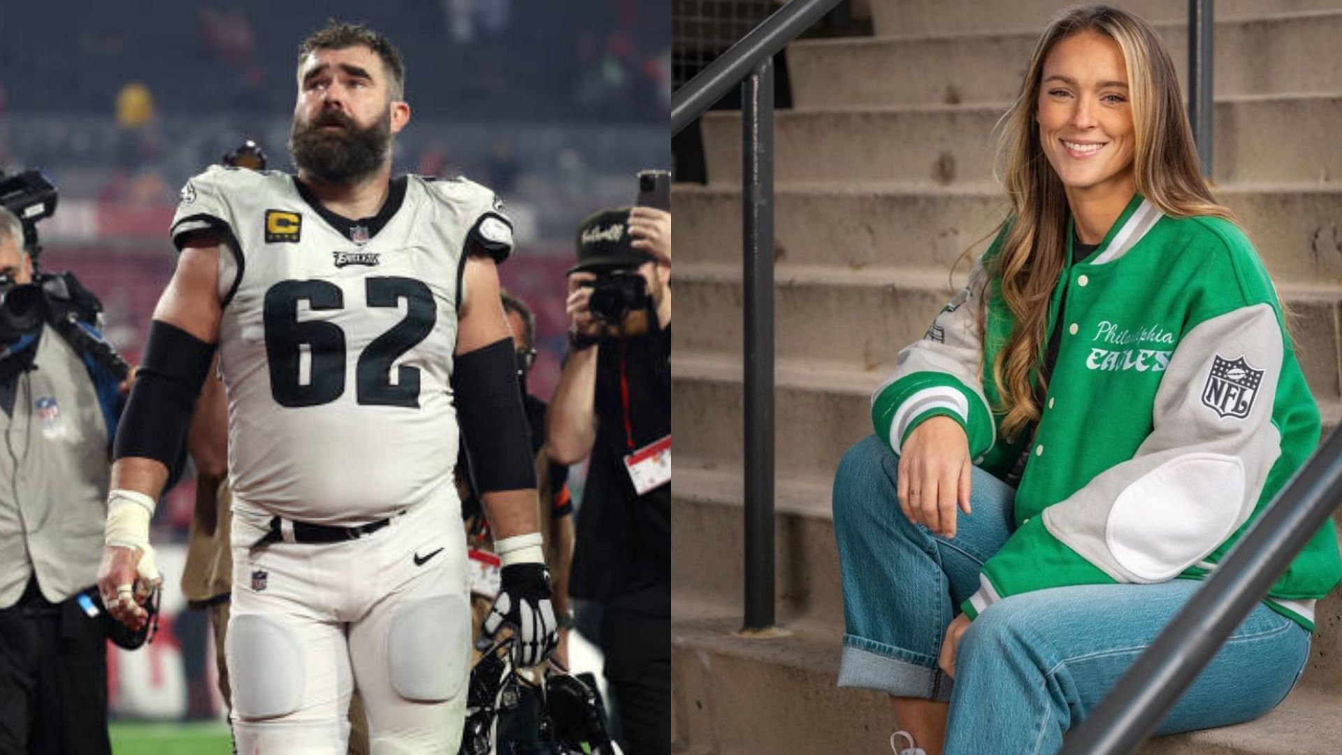 Jason Kelce revealed details about his first date with wife Kylie Kelce.