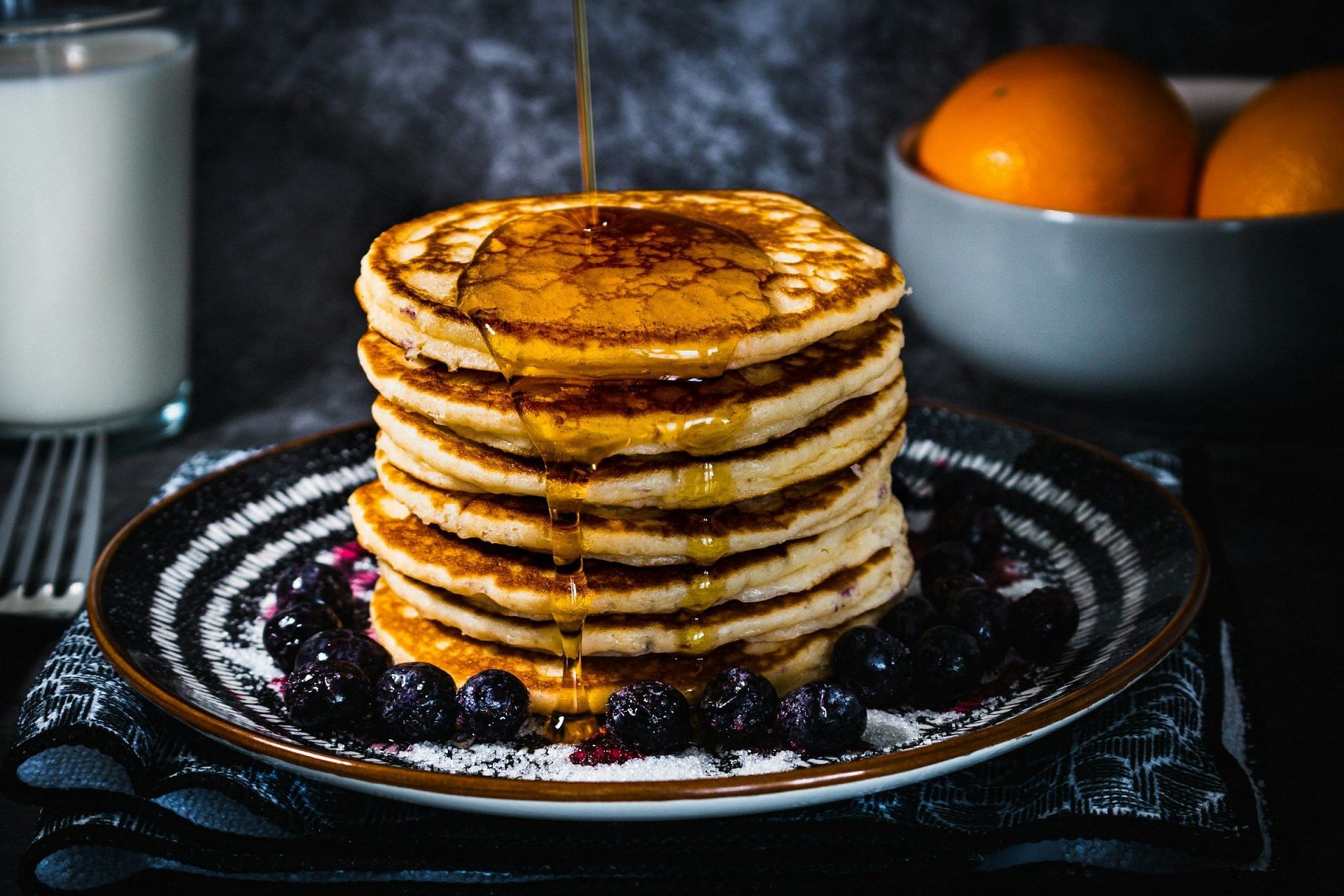 Pancakes come under high-sodium foods (image by Sultan Abdulrazzaq/Unsplash)