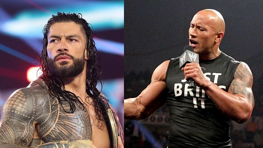 The Rock lays down a challenge for WrestleMania 40 - his first match in  eight years - TEAMING with Roman Reigns… but WWE fans notice his strange  Bloodline signal