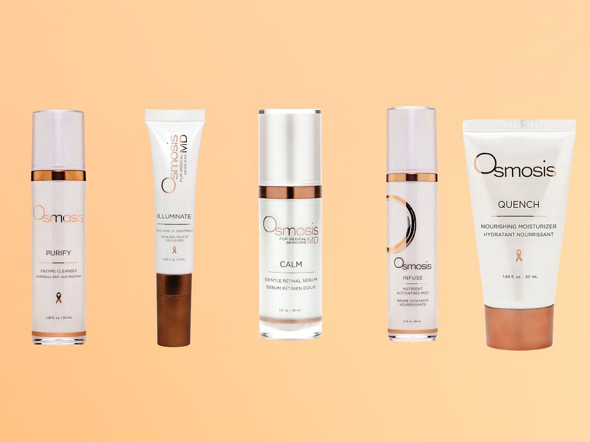 Non-toxic products from Osmosis skincare (images via Osmosis Beauty)