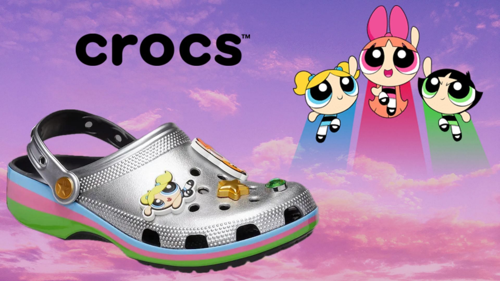 Powerpuff Girls x Crocs Classic Clog (Image via Instagram/@doogielish)