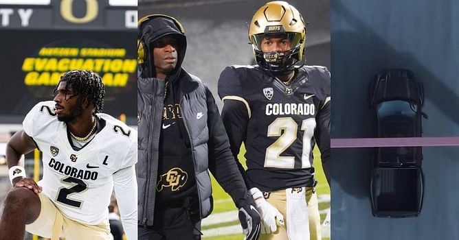 WATCH: Deion Sanders' sons Shilo and Shedeur Sanders show off fiery new Ram TRX trucks worth $100,000 via latest IG post