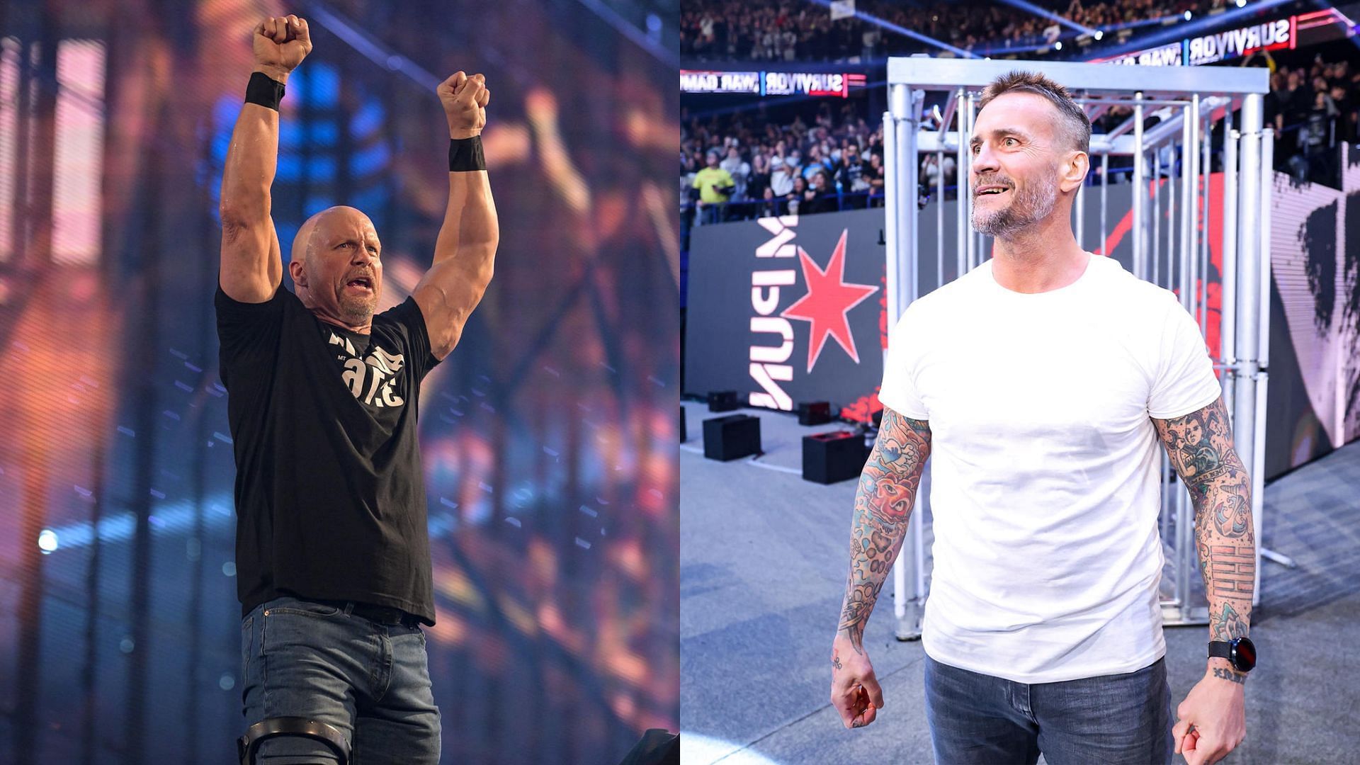 Steve Austin and CM Punk have previously teased a match!