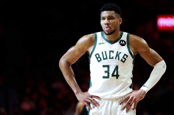"What are these going for": Giannis Antetokounmpo flexes Nike connections with Travis Scott's Mac Attacks