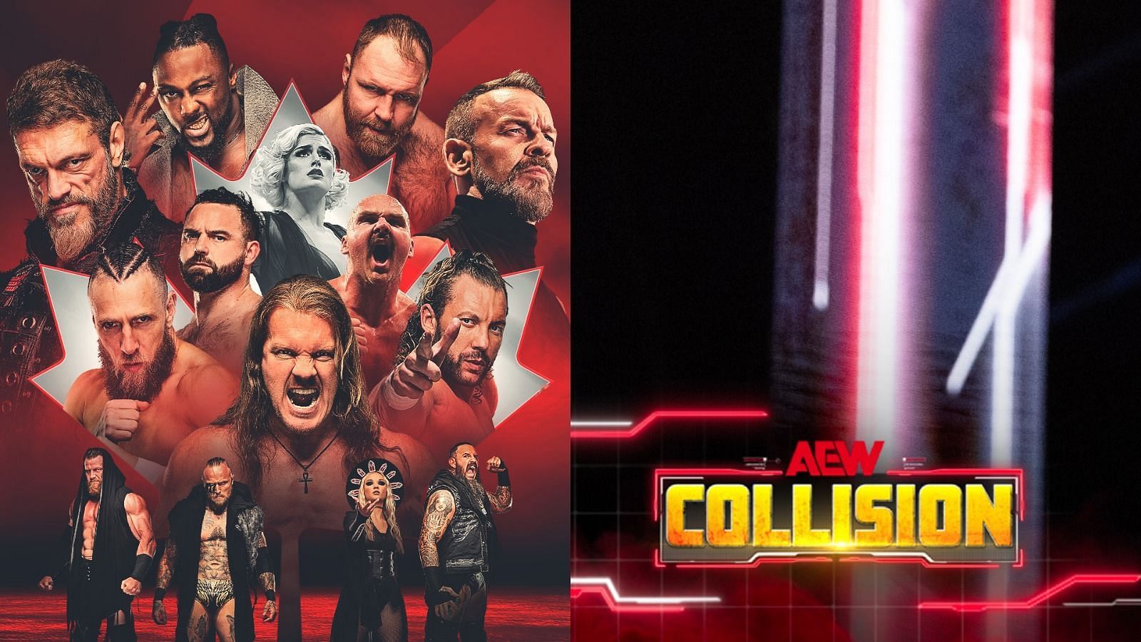 There are comments about AEW Collision