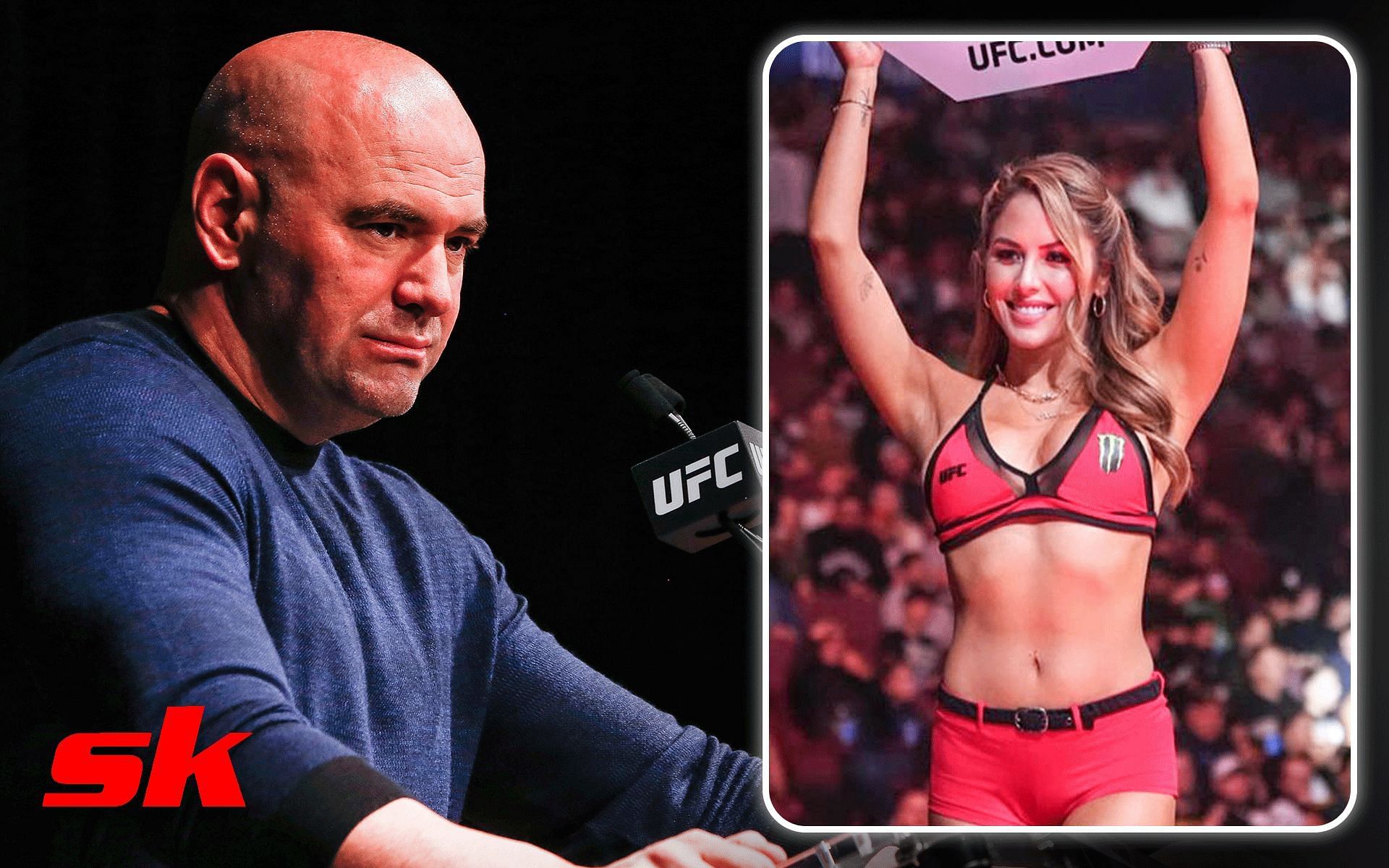 Former UFC octagon girl Brittney Palmer disclosed Dana White ignored her retirement text