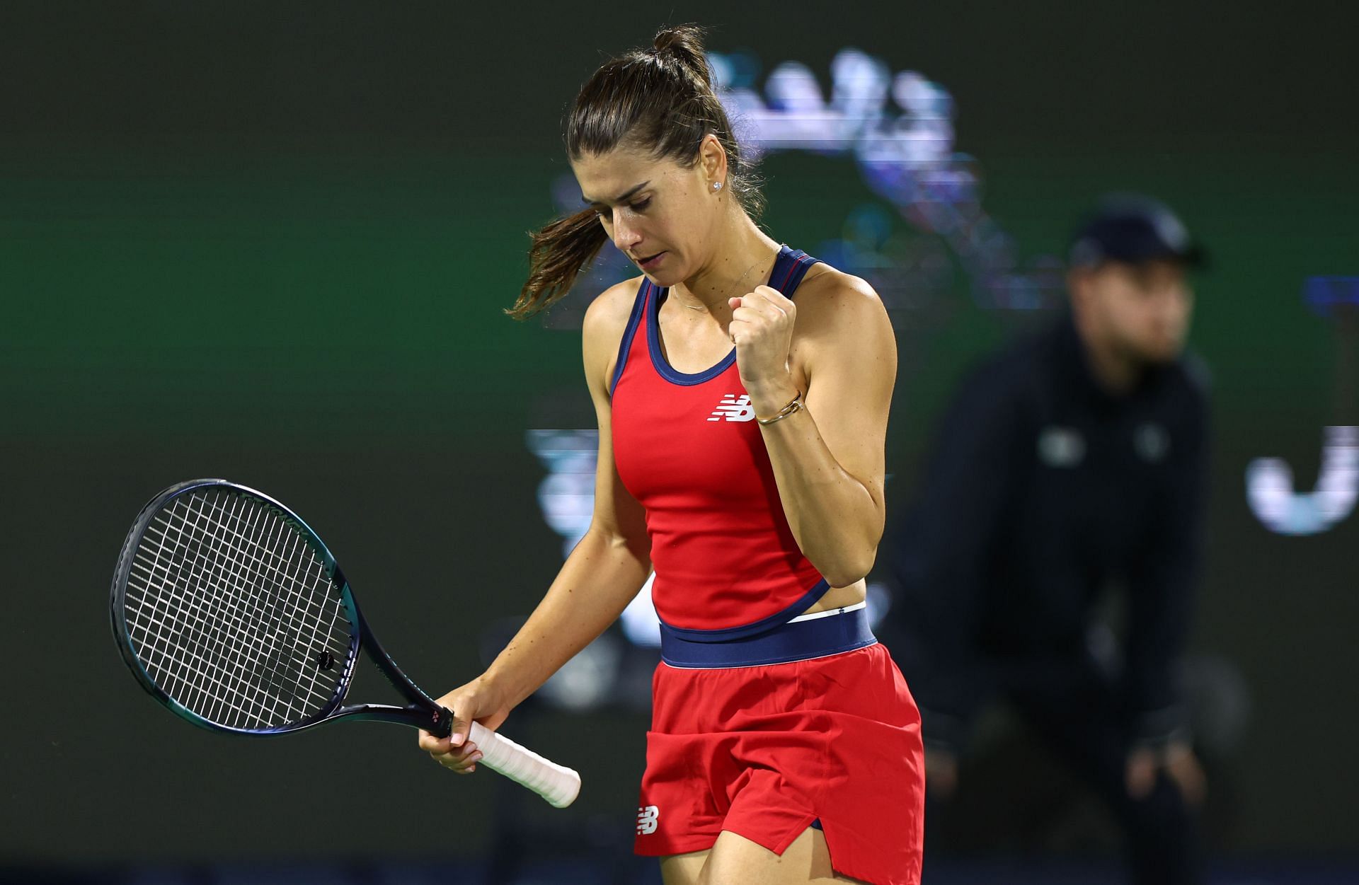 Sorana Cirstea at the 2024 Dubai Tennis Championships