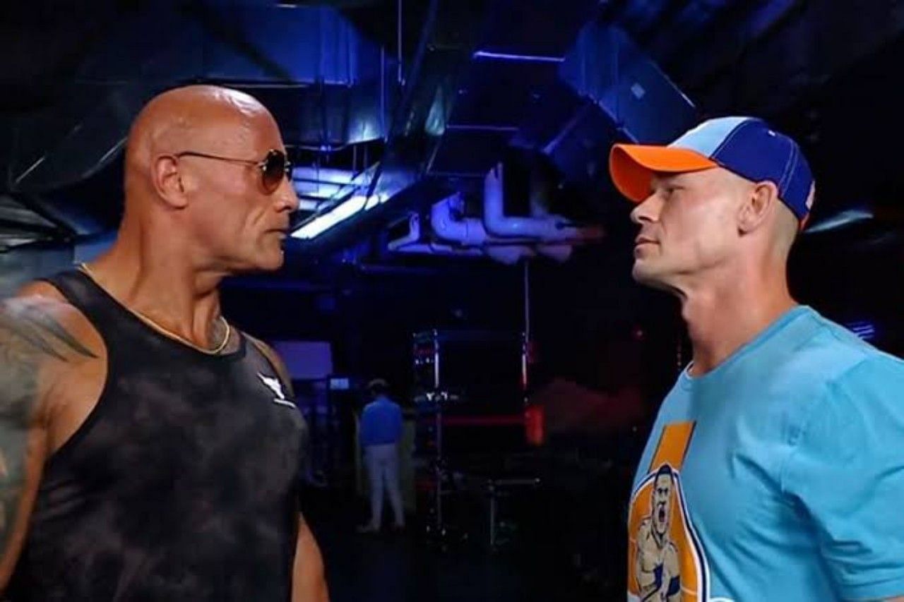 WWE दिग्गज द रॉक और जॉन सीना एक-दूसरे के कट्टर प्रतिद्वंदी रह चुके हैं 