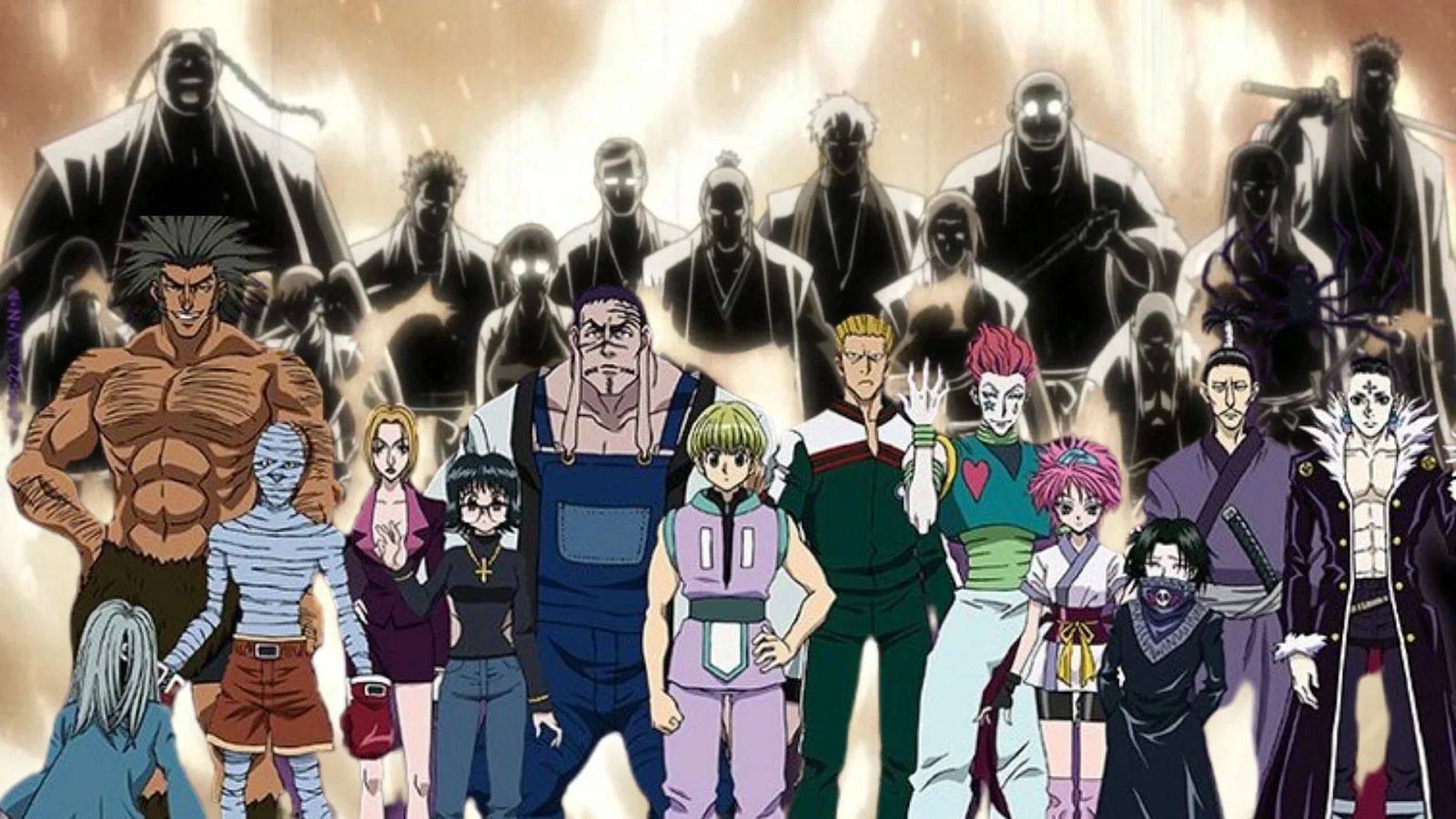 Who are the members of Phantom Troupe in Hunter x Hunter?