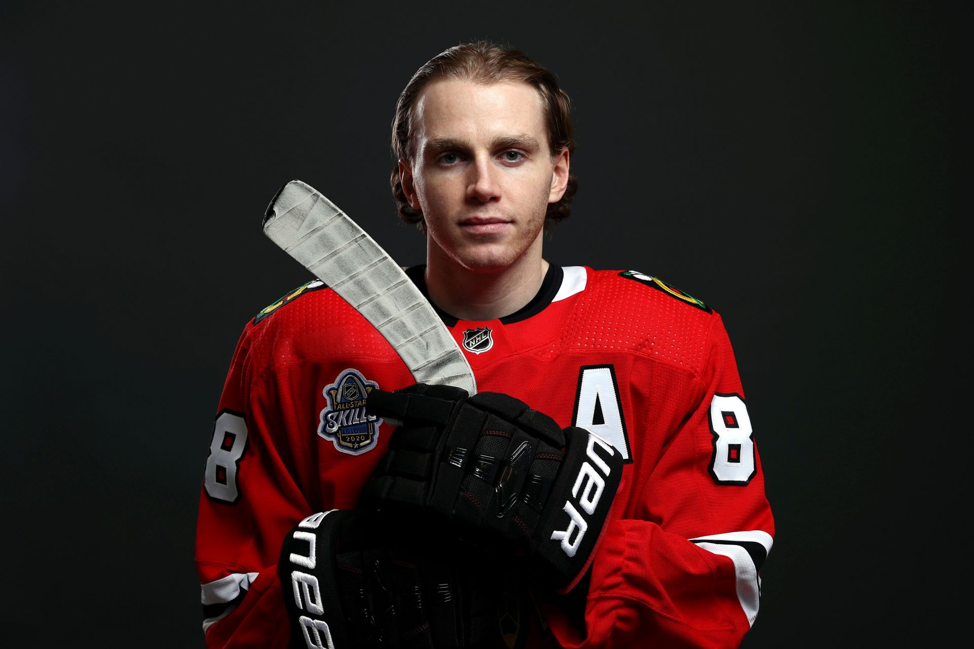 Patrick Kane at the 2020 NHL All-Star Game