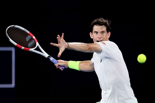 Dominic Thiem at the 2024 Australian Open.