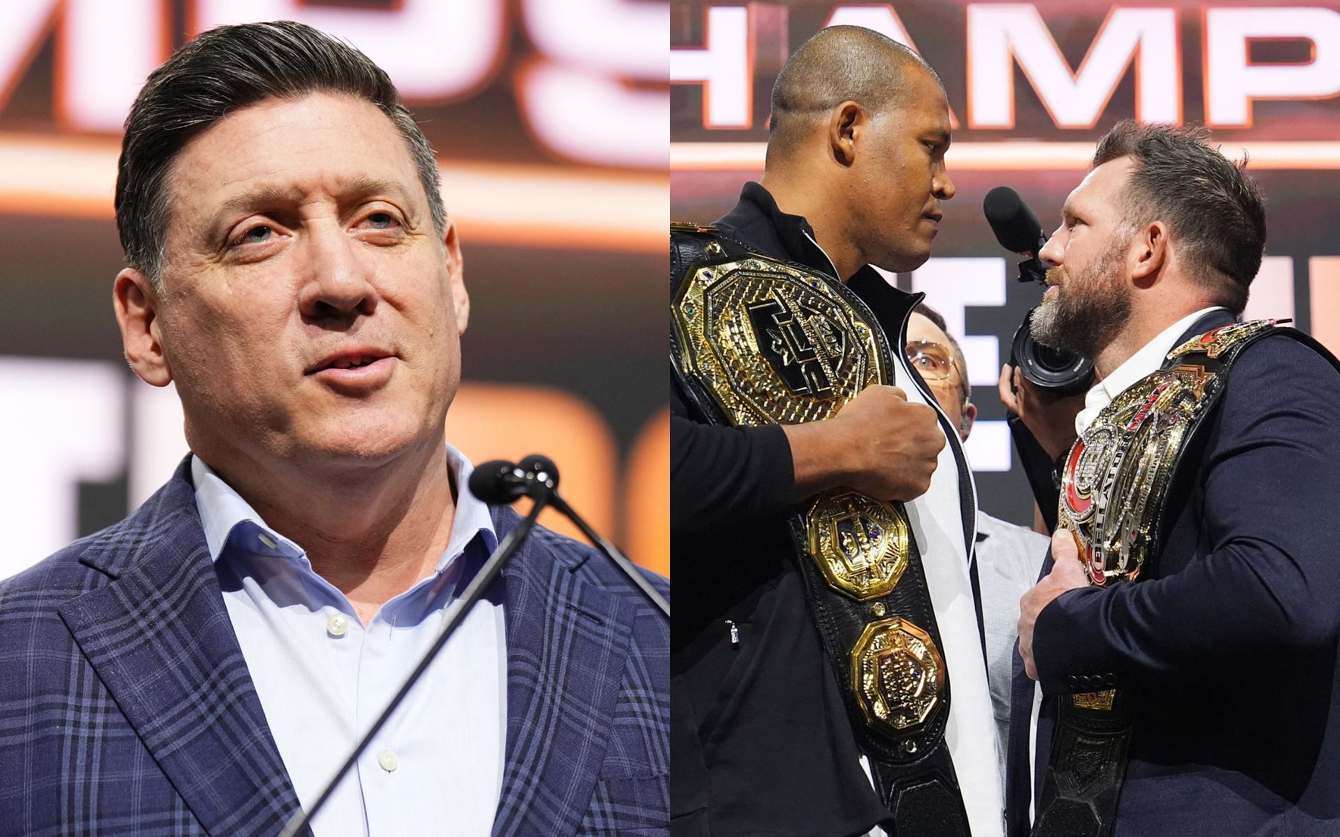 PFL CEO Peter Murray hints at major announcement following PFL vs. Bellator heavyweight main event [Image courtesy: PFL - Press Release]