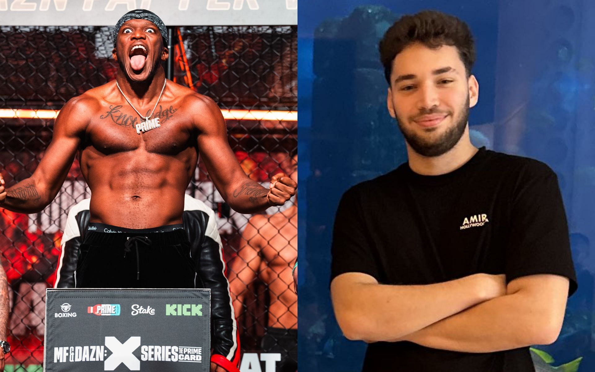 Adin Ross spills the beans on beef with buddy KSI&rsquo;s Misfits Boxing [Image courtesy: @adinross and @KSI - X]