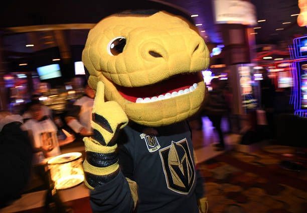 Vegas Golden Knights mascot Chance the Gila Monster salary