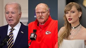 Andy Reid refuses to entertain Super Bowl 2024 conspiracy theory linking Taylor Swift to Joe Biden