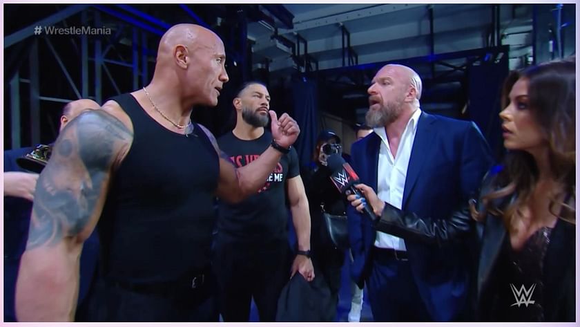 Was The Rock's backstage outburst towards Triple H real? What we know ...