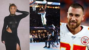 Travis Kelce's ex Kayla Nicole raises questions on Jaylen Brown's wild Kai Cenat selfie dunk at 2024 NBA All-Star Weekend