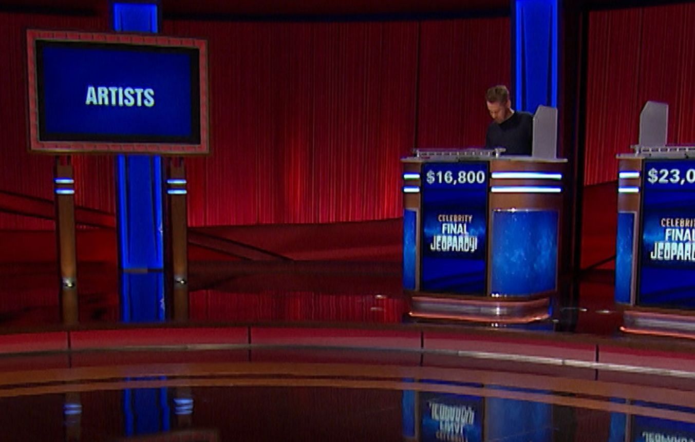 A still from Jeopardy! (Image via @Jeopardy/Instagram)