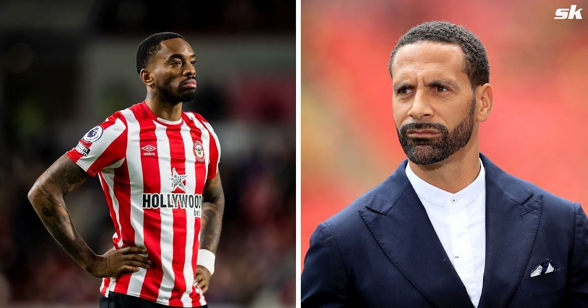 Ivan Toney (left) and Rio Ferdinand 