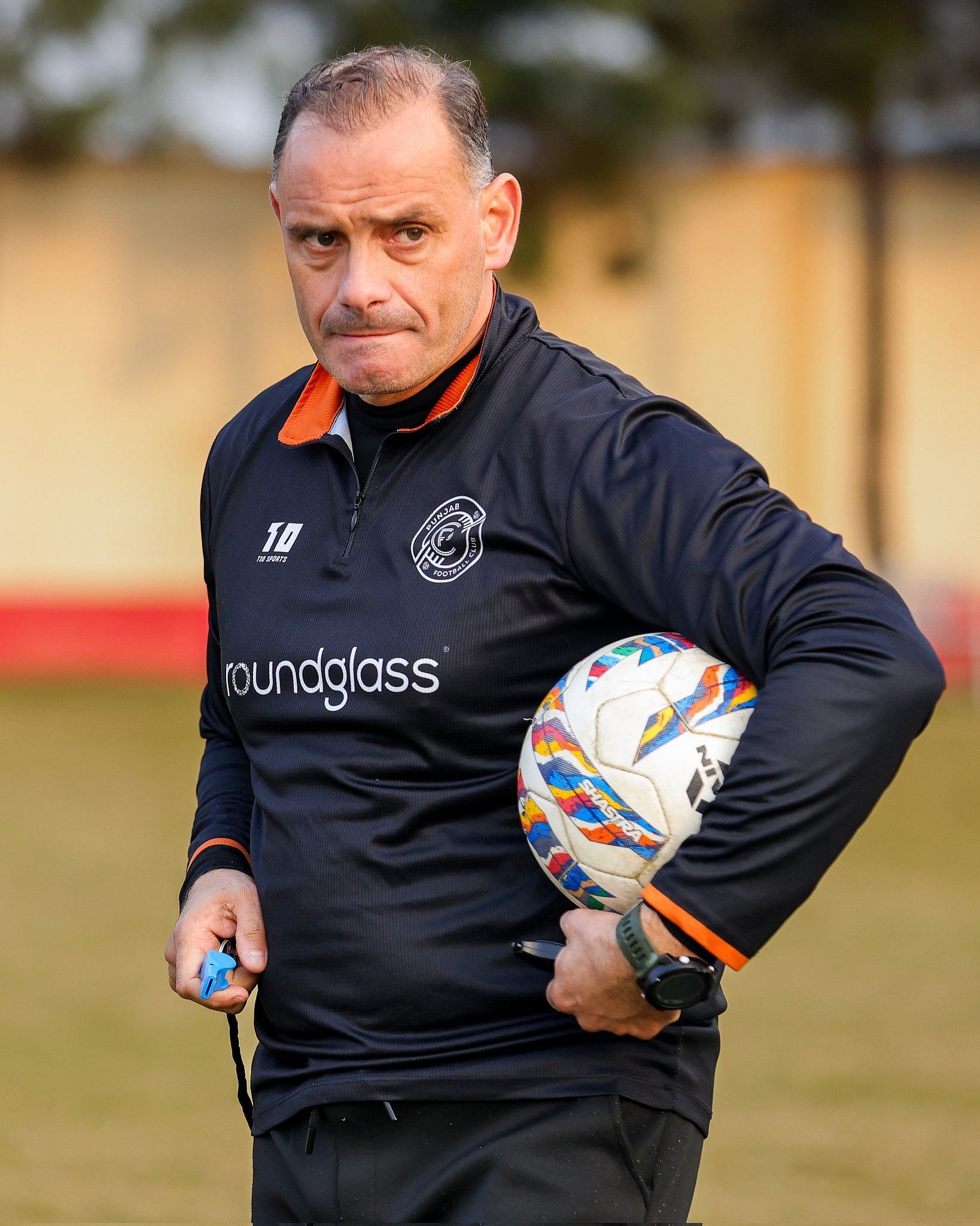 Punjab FC head coach Staikos Vergetis. [PFC Media]