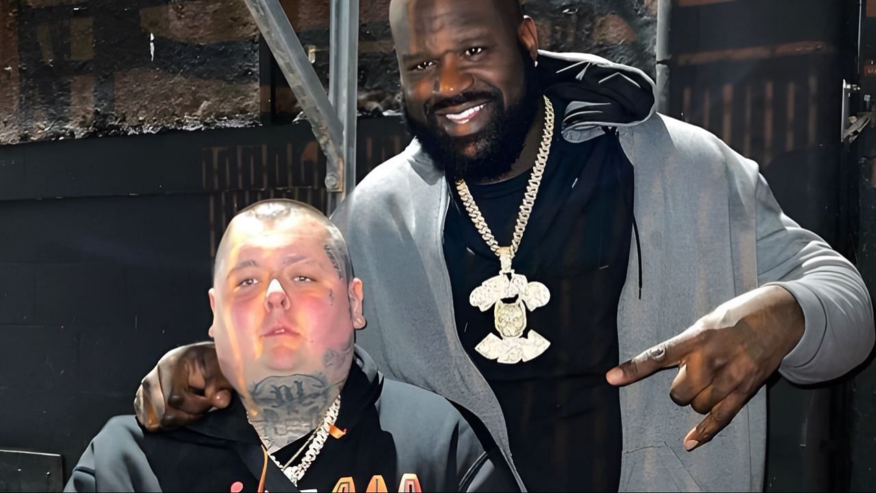 Rapper Merkules and Shaquille O