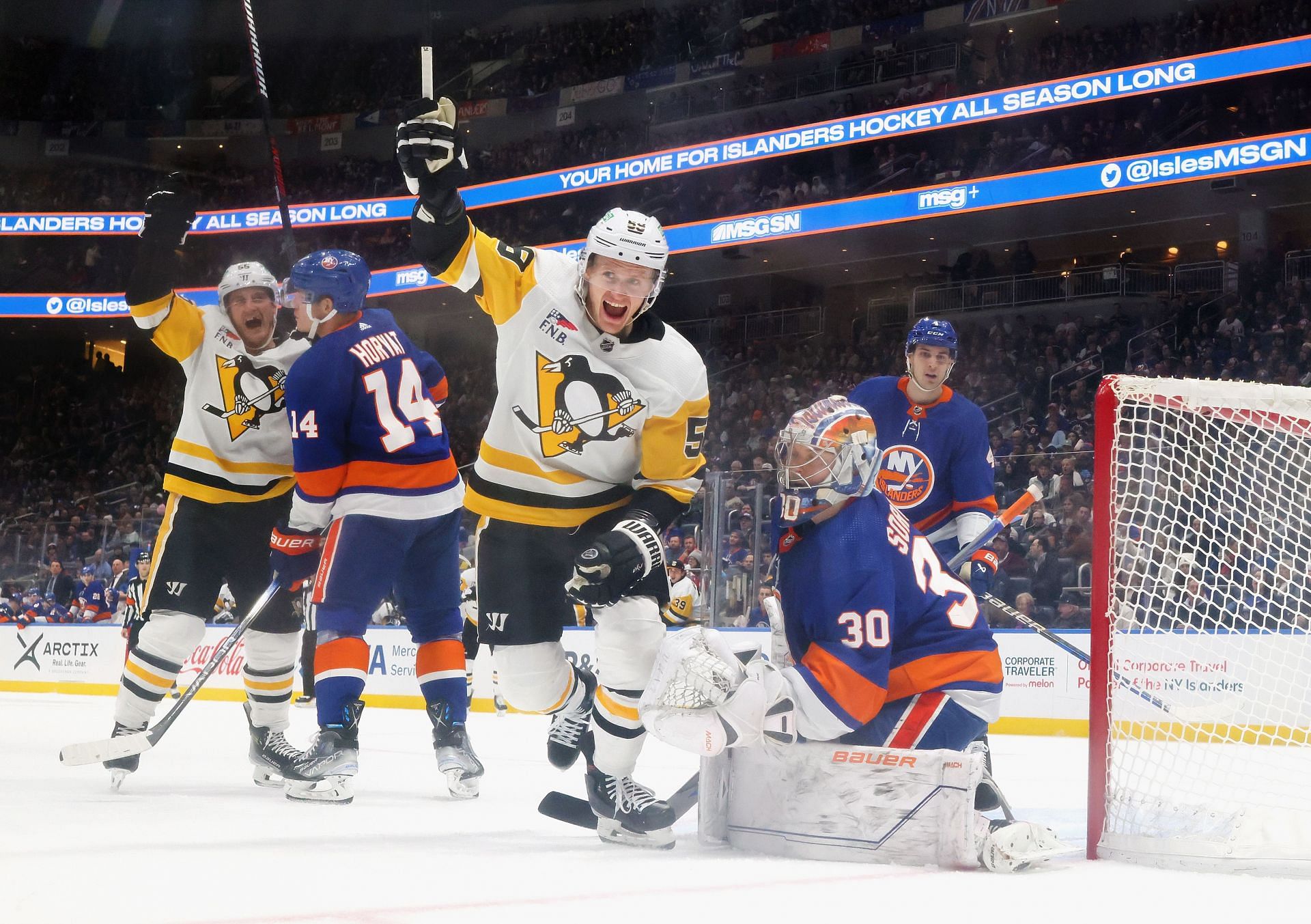 Jake Guentzel could score for the New York Islanders instead of against them.