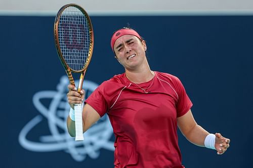 Ons Jabeur at the Mubadala Abu Dhabi Open - Day 5