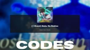 Boku no Roblox codes