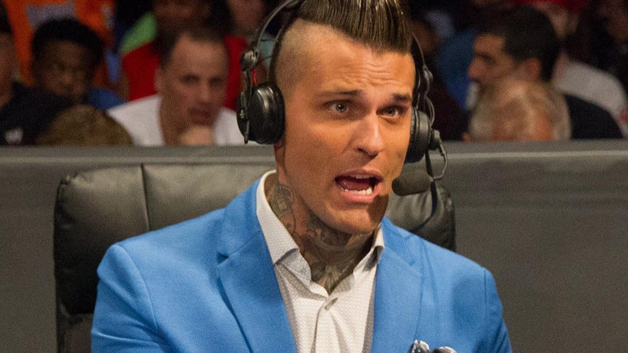 Corey Graves has been a WWE announcer for a long time