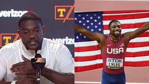 "Noah Lyles about to be a problem outdoors"- Justin Gatlin backs World Champion to excel in 100m after 60m brilliance in Boston