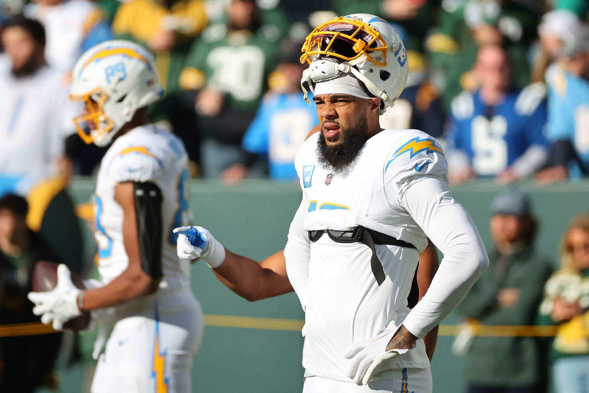 Keenan Allen at Los Angeles Chargers v Green Bay Packers
