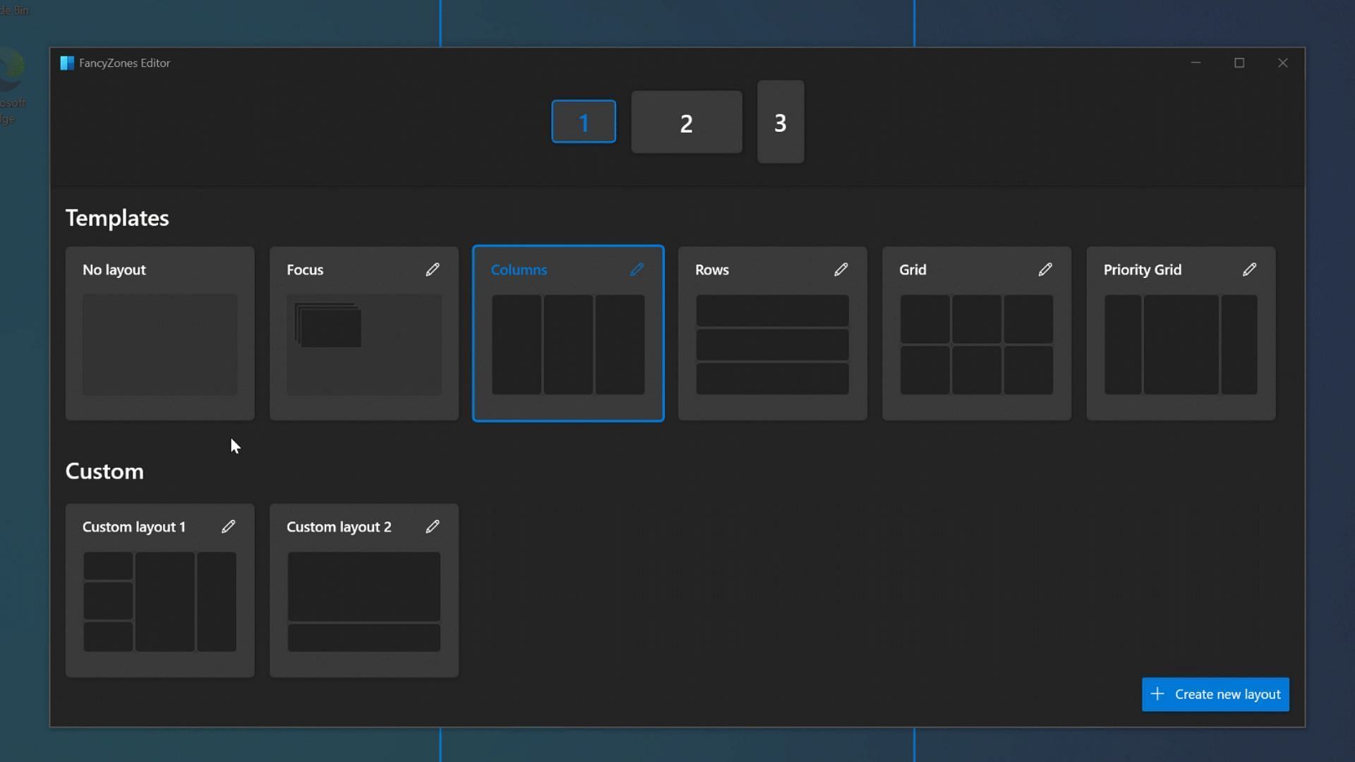 Create a custom screen layout with the best PowerToys tool (Image via Microsoft)