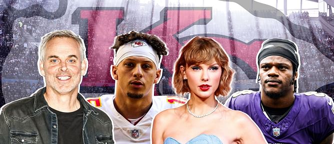 Colin Cowherd says Patrick Mahomes' Taylor Swift-like dominance shouldn't affect Lamar Jackson's legacy
