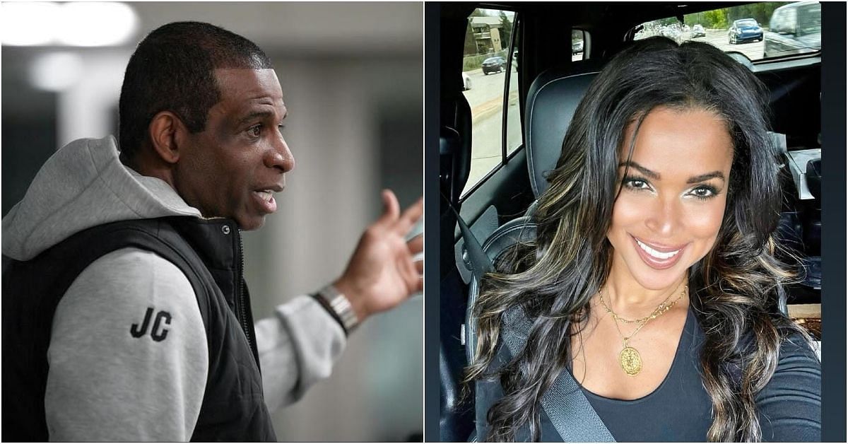 Deion Sanders and his ex-fiance Tracey Edmonds