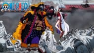 Blackbeard takes down Koby and Hancock at Amazon Lily (Image via Toei Animation)