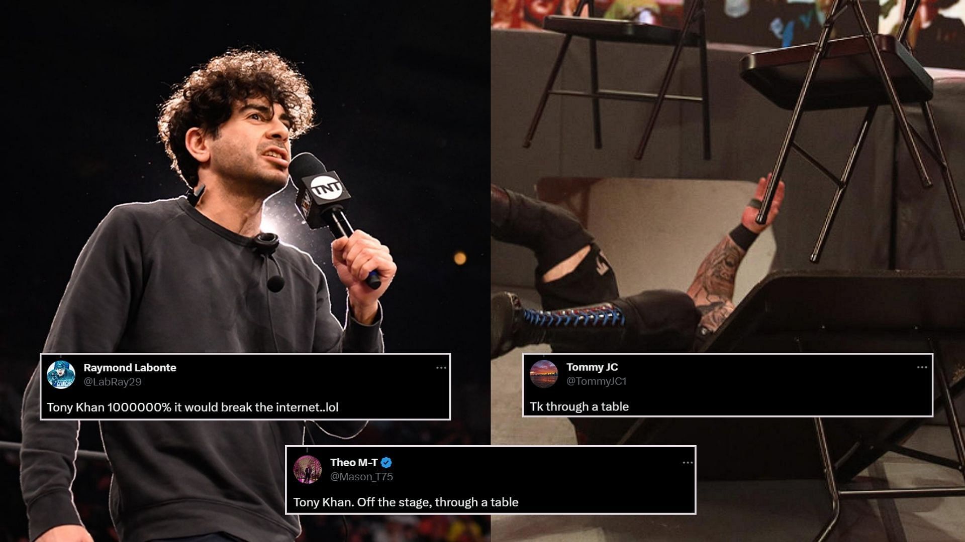 Tony Khan is the president of All Elite Wrestling [Photos courtesy of AEW