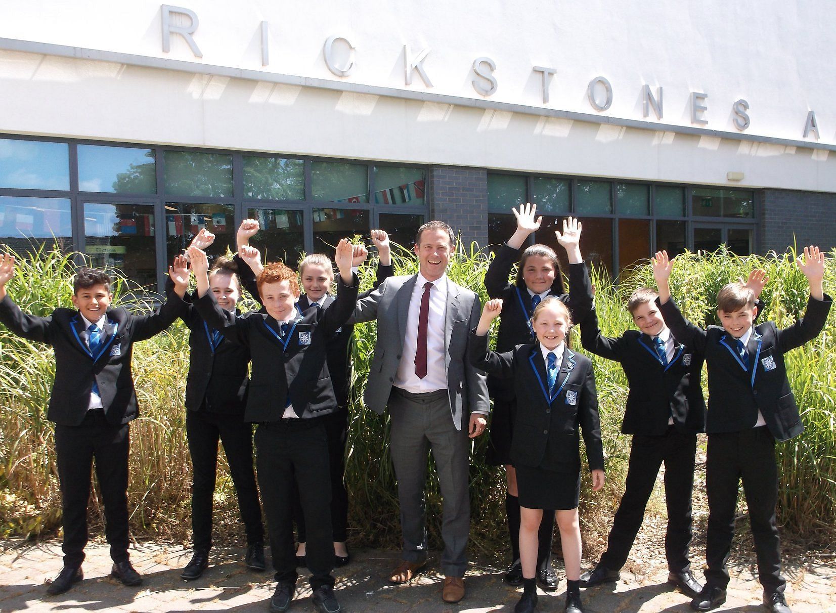 New Rickstones Academy was graded as &quot;Good School&quot; by Ofsted in 2018, the year Mr Simon Gibbs joined (Image via Facebook/NewRickstonesAcademy)