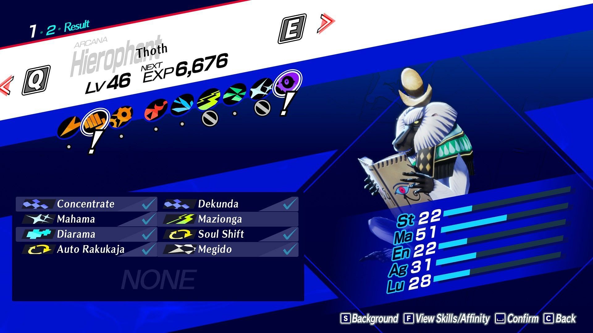 Thoth gives you access to one of the strongest Allmighty skills (Image via Atlus)