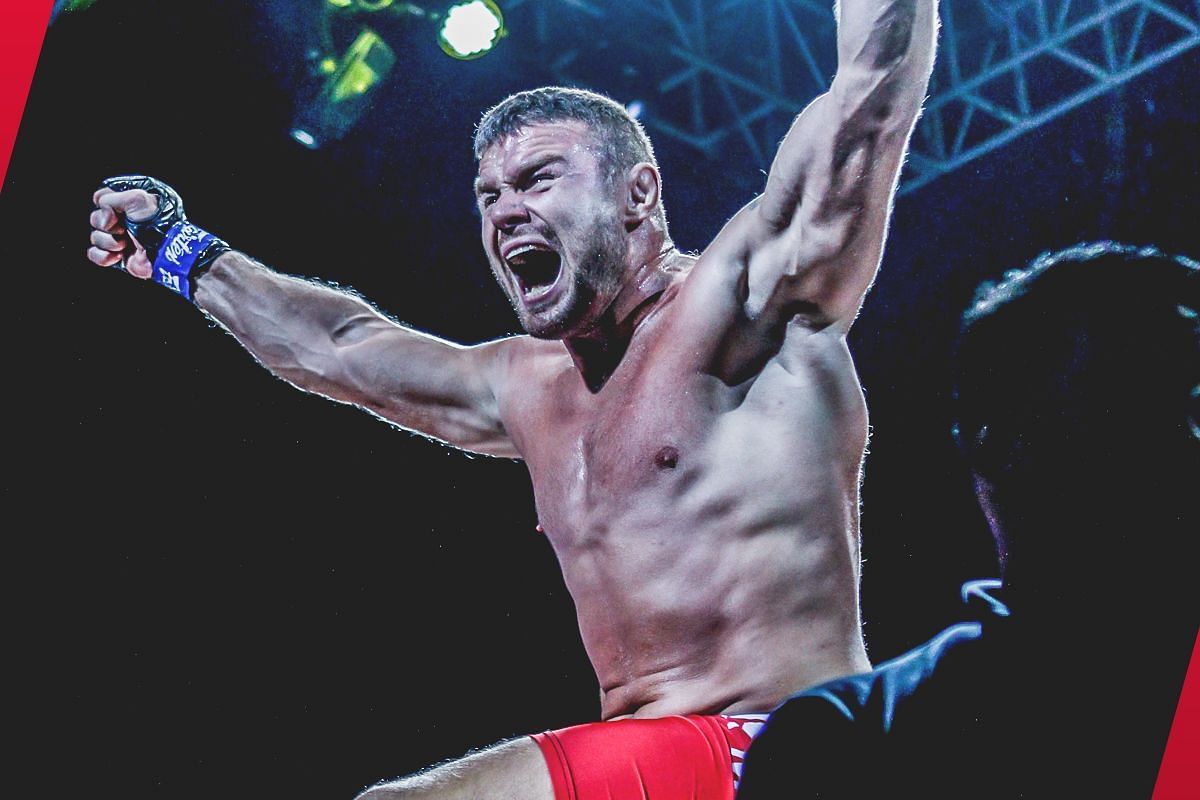 Anatoly Malykhin always comes out in full support of his teammates. -- Photo by ONE Championship