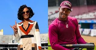 Steve Sarkisian’s wife Loreal Sarkisian gushes over former MLB star Mallex Smith’s latest hype video of himself