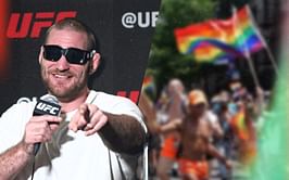 "I wave the flag" - Sean Strickland shares his thoughts about meme showing him leading pride parade