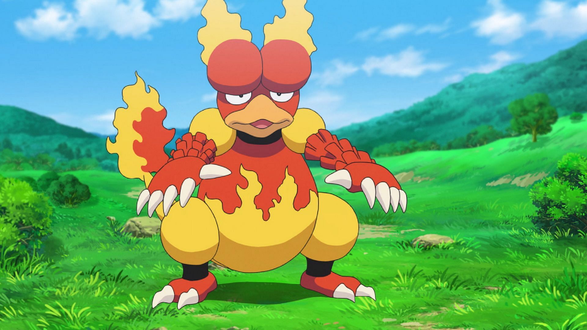 Magmar is the Pokedle classic puzzle answer for February 23, 2024 (Image via The Pokemon Company)