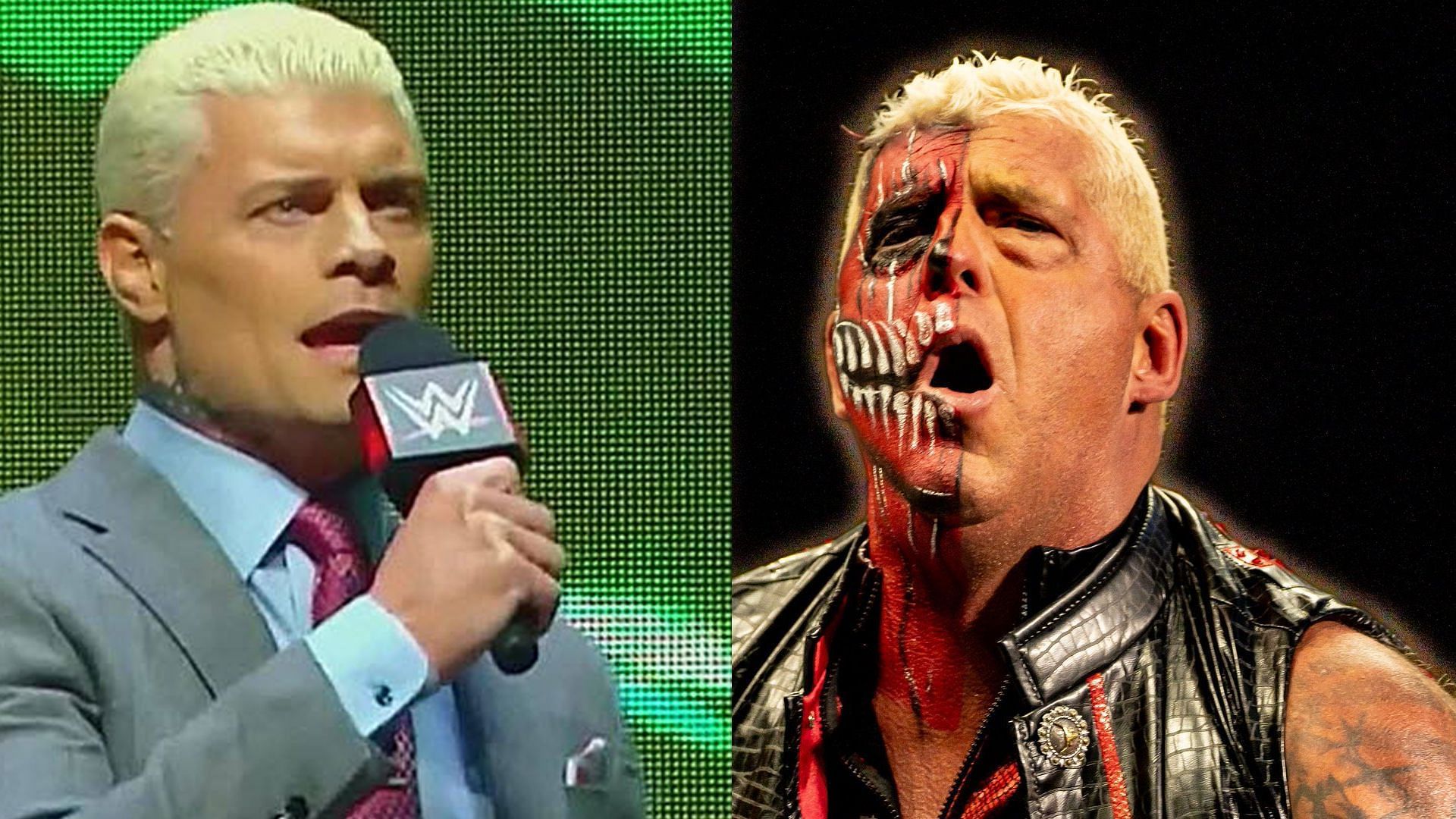 Cody and Dustin Rhodes are the sons of WWE Hall of Famer, Dusty Rhodes