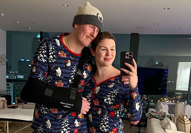 Patrik Laine's girlfriend responds to fans donating over $10,000 to men's mental health fund