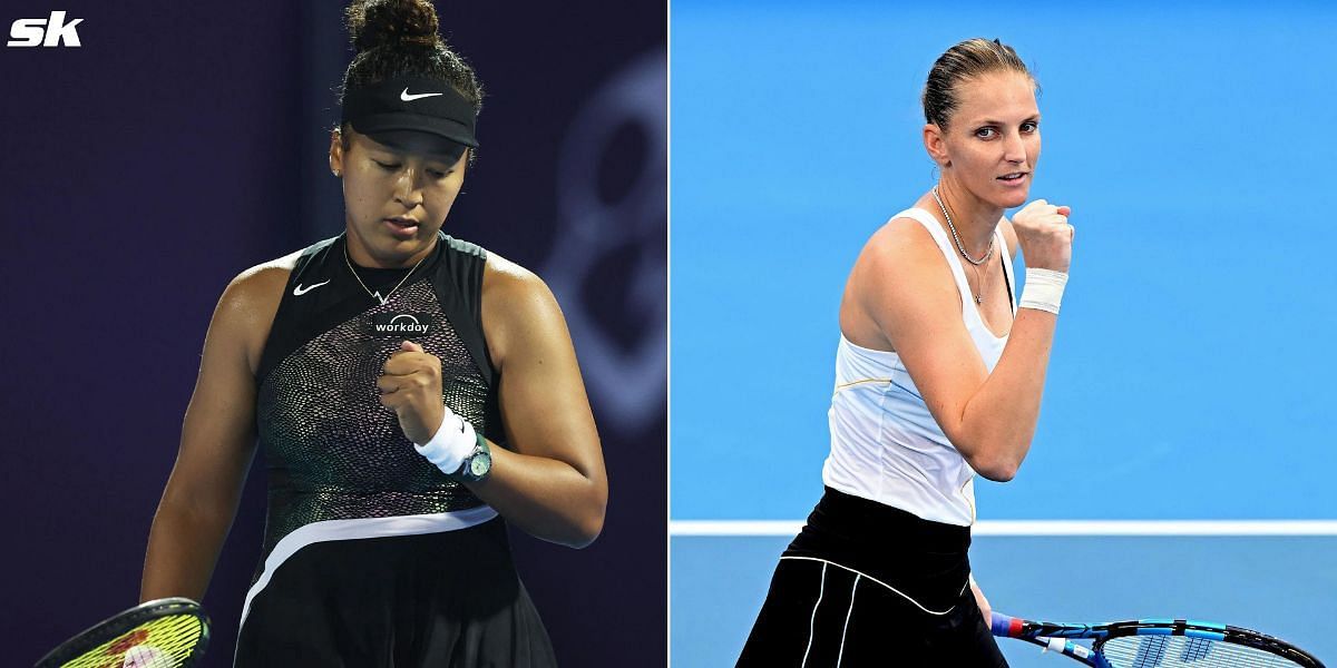 Naomi Osaka vs Karolina Pliskova is one of the quarterfinal matches at the 2024 Qatar Open.