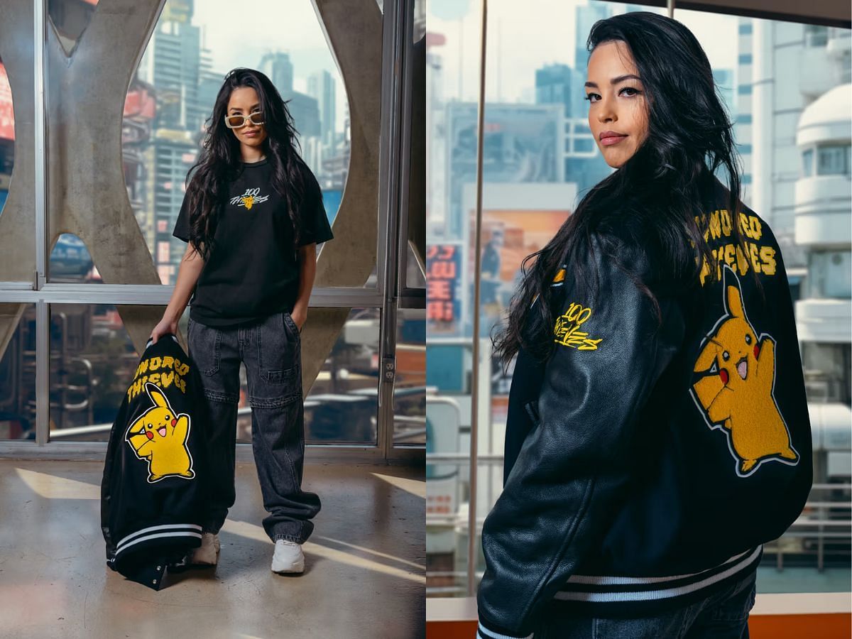 Pok&eacute;mon x 100 Thieves capsule collection 