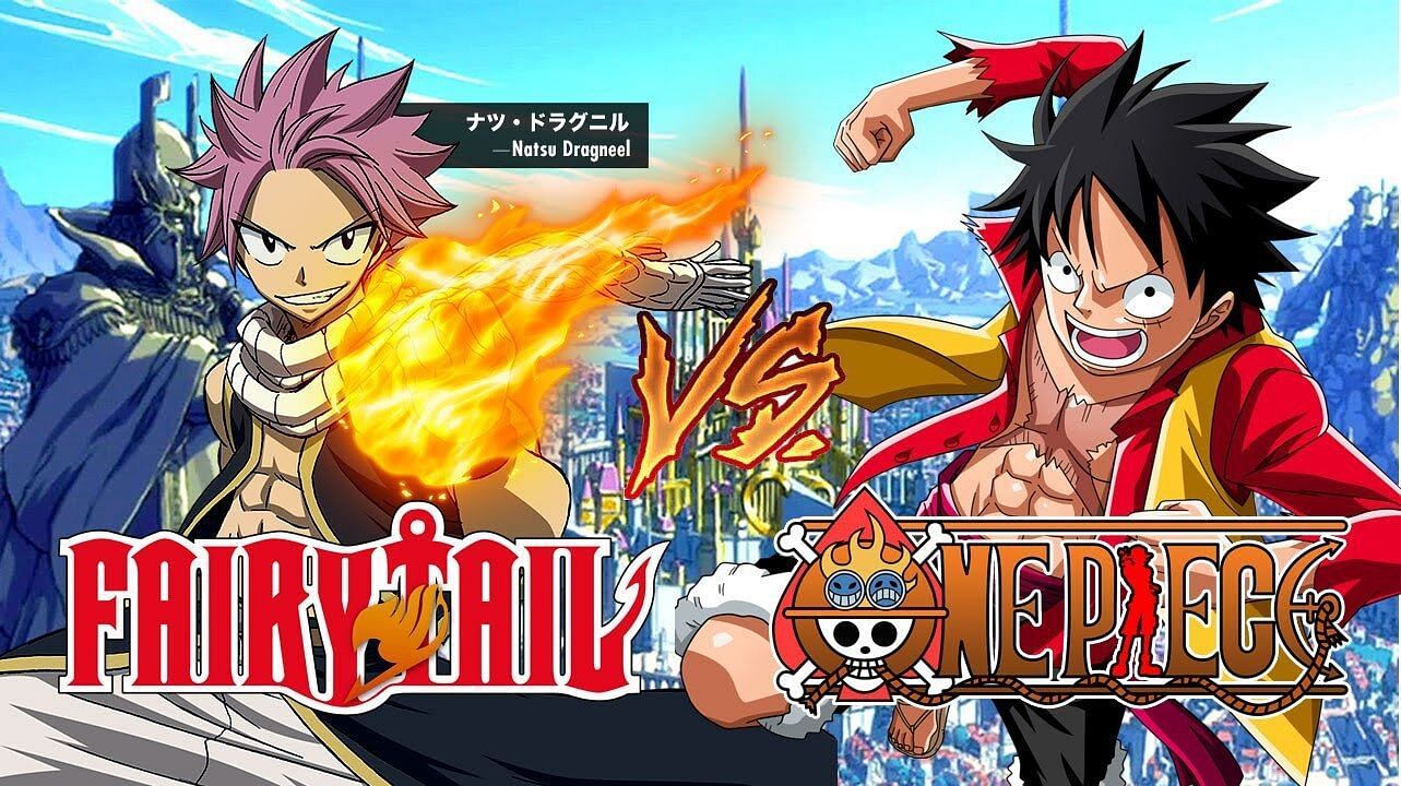 One Piece and Fairy Tail and which one is the best anime to start with (Image via Toei Animation and A-1 Pictures).
