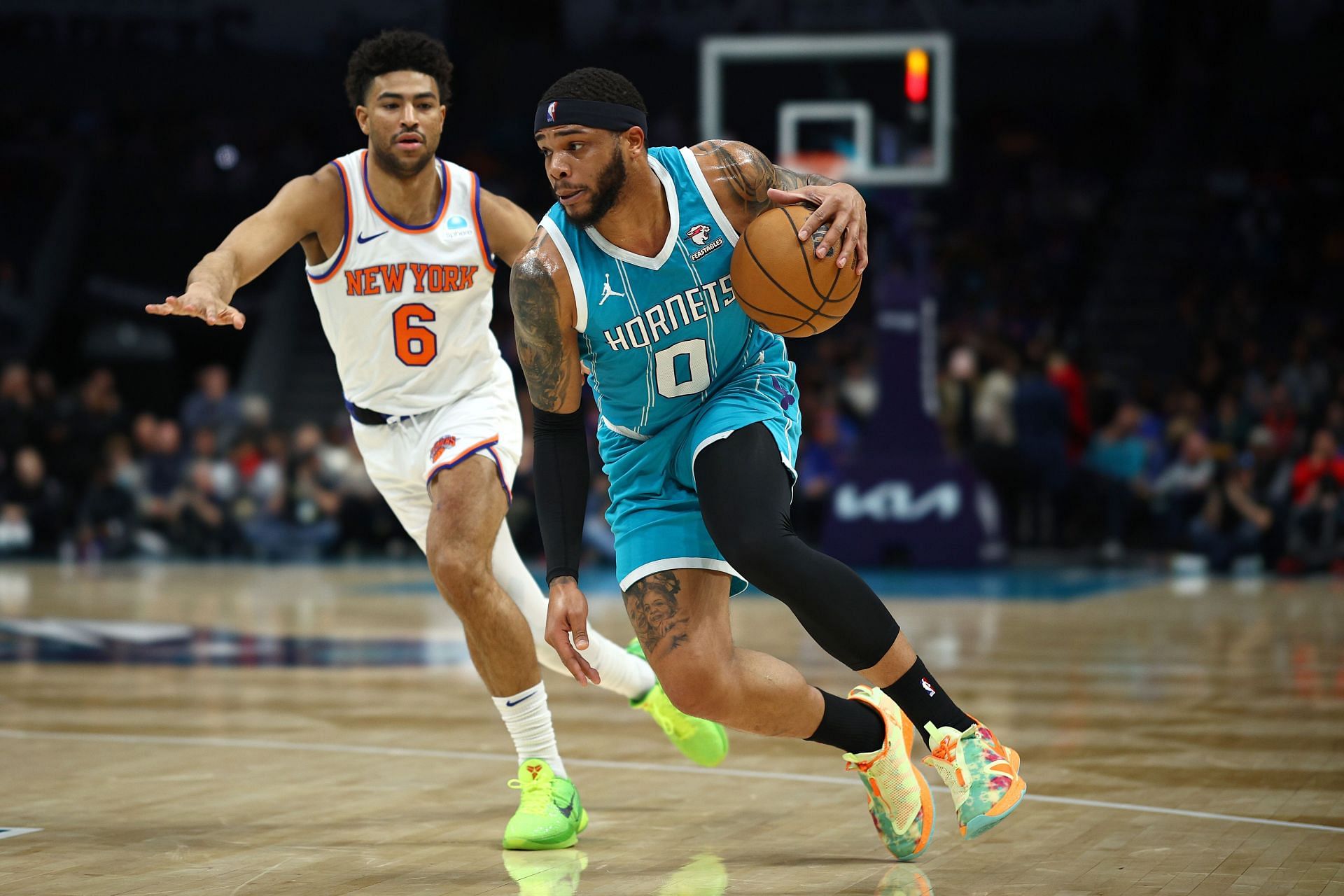 New York Knicks v Charlotte Hornets