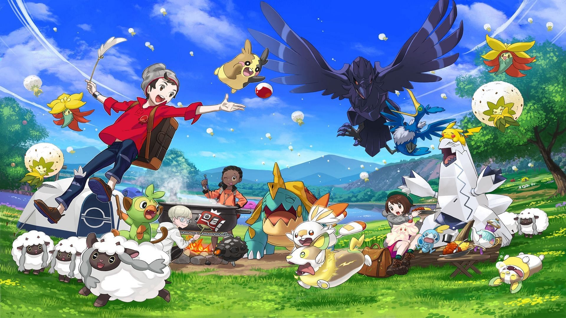 Sword and Shield tend to stray from the trend of complexifying the timeline (Image via The Pokemon Company)