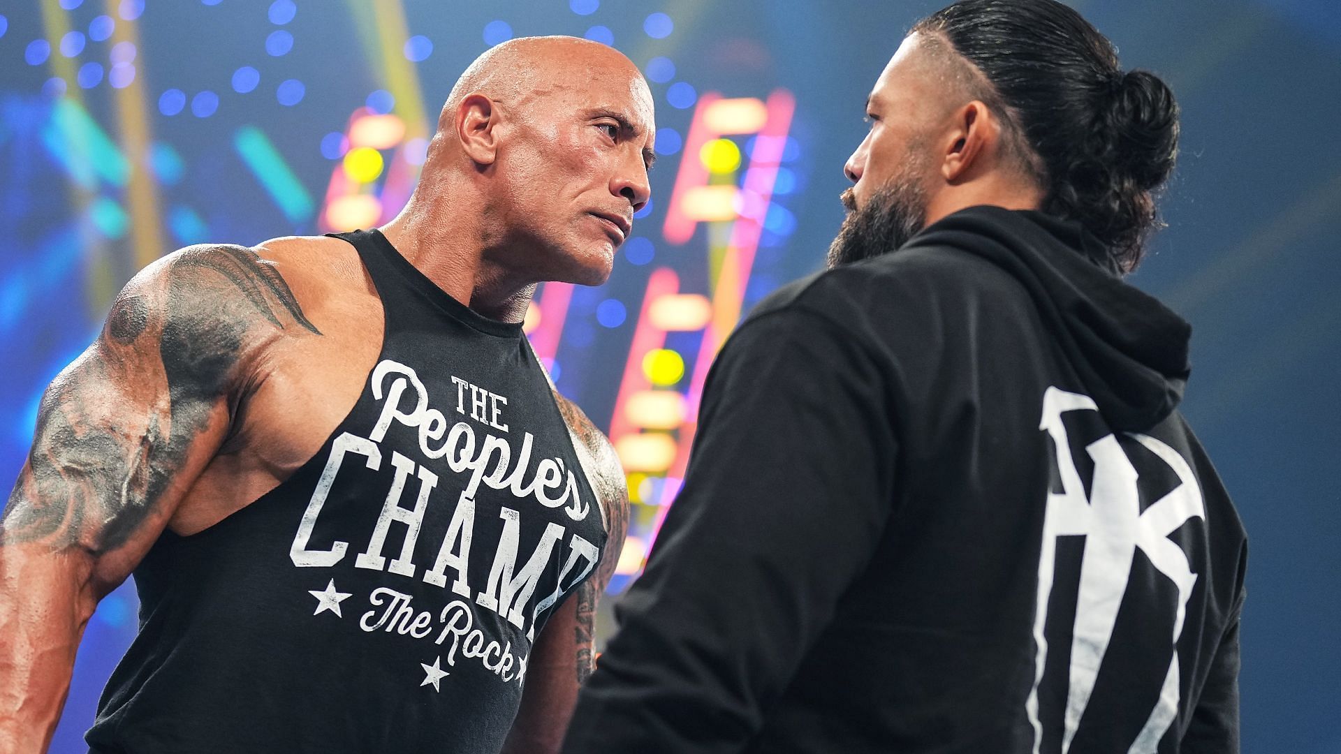 WWE: Reason Why The Rock Vs. Roman Reigns Is Happening At WrestleMania ...